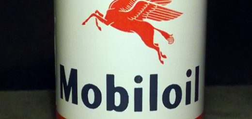 Mobil Oil Vintage Can